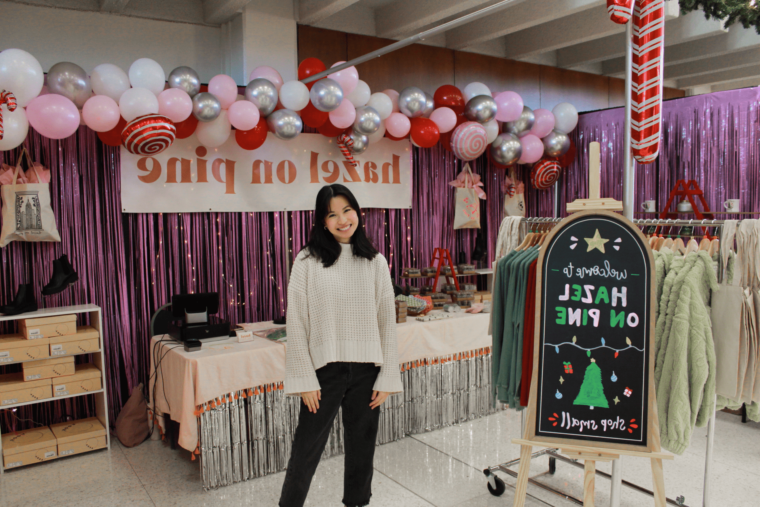 HSU alumna Jia Spangler '23 owns local boutique, 松上榛子.